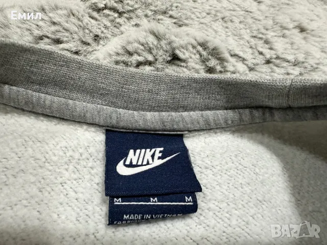 Мъжка блуза Nike Club Fleece, Размер М, снимка 5 - Блузи - 47559924