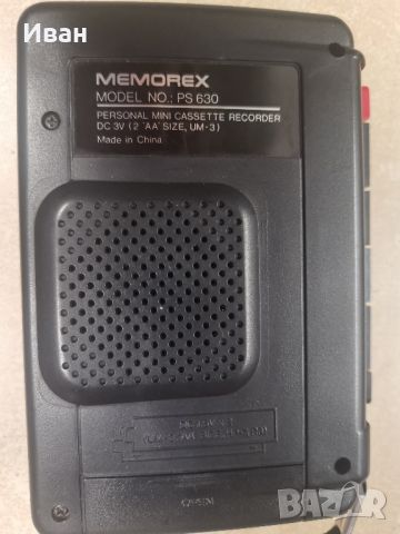 Диктофон Memorex ps 630, снимка 5 - Радиокасетофони, транзистори - 45930648