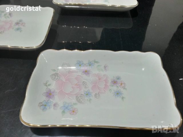 Стар български порцелан чинии , снимка 5 - Антикварни и старинни предмети - 53129128