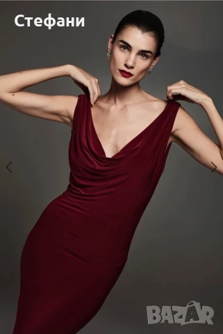 Дълга елегантна рокля