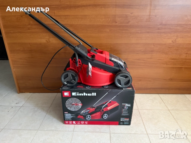 Безкабелна косачка за трева Einhell GE-CM 18/30 Li, снимка 3 - Градинска техника - 51704985