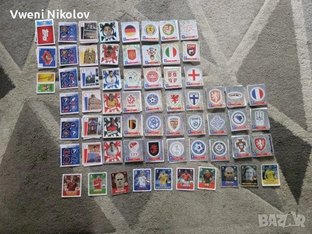 Topps Euro 2024 685 стикера, без повтарящи, снимка 1