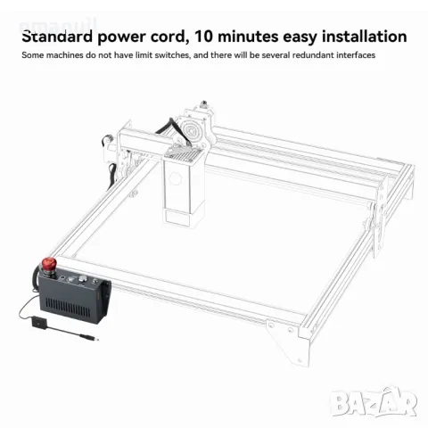 54L/min универсален КОМПРЕСОР AUTO AIR assist или КОНТРОЛЕР CNC лазер лазерно гравиране рязане, снимка 8 - Други машини и части - 40836296