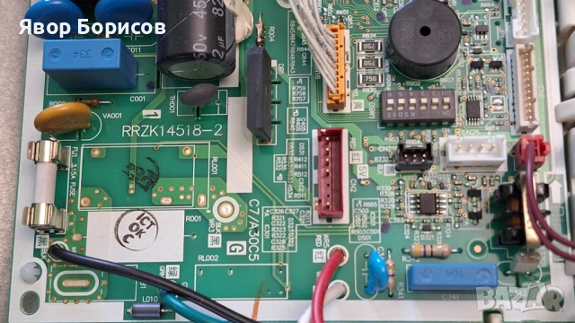 Оригинална платка Hitachi RRZK14518‑2 за RAK‑35RPD – тествана, изправна, снимка 4 - Климатици - 53804629