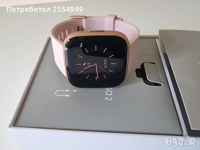 Часовник Smartwatch Fitbit Versa 2, снимка 9 - Дамски - 46837754