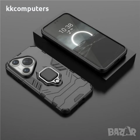 Huawei Pura 70 Pro / Pura 70 Pro+ Удароустойчив Ring Holder Калъф и Протектор, снимка 9 - Калъфи, кейсове - 51404552