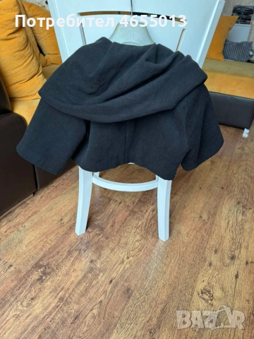 ПОДАРЯВАМ Супер готино и естравагантно черно дамско , снимка 2 - Якета - 52461232