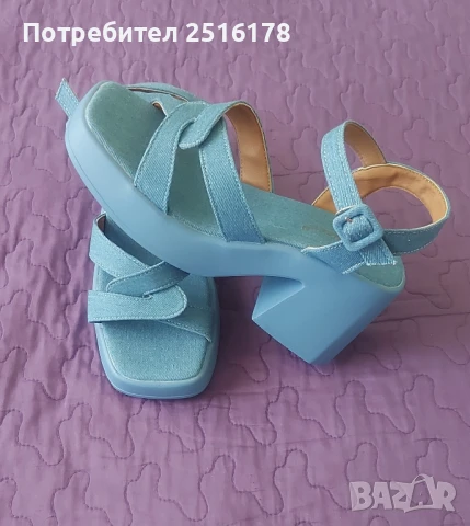 Много красиви дънкови сандали!!!, снимка 1