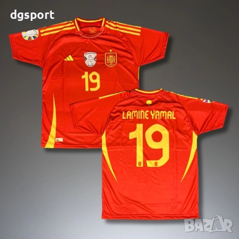 Футболна фланелка на Ламин Ямал #Испания#19!