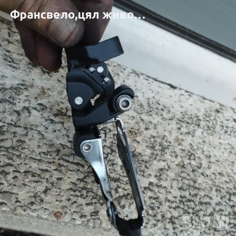 Преден дерайлйор за велосипед колело Shimano deore fd m 618, снимка 4 - Части за велосипеди - 47189526