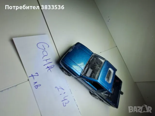 Gama Opel Frontera метален модел 1:43, снимка 2 - Колекции - 47412525