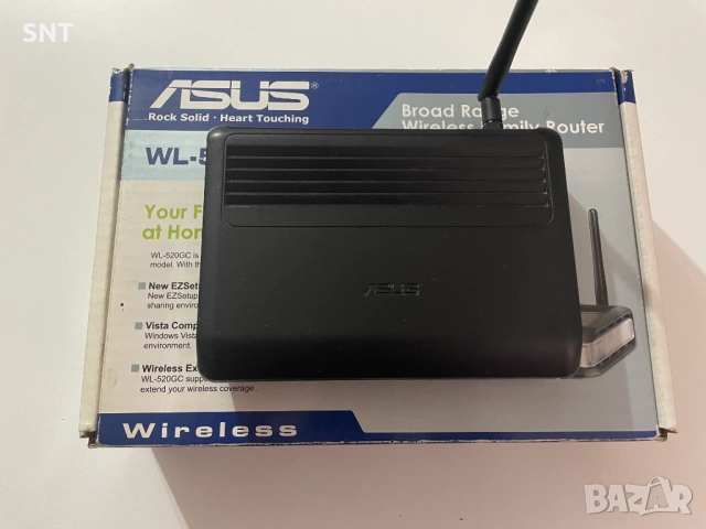 Рутер ASUS WL-520GC High Speed, снимка 4 - Рутери - 49183071