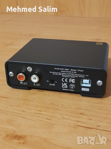 TOPPING DX1 DAC & Headphone Amplifier, снимка 2 - Ресийвъри, усилватели, смесителни пултове - 54165083