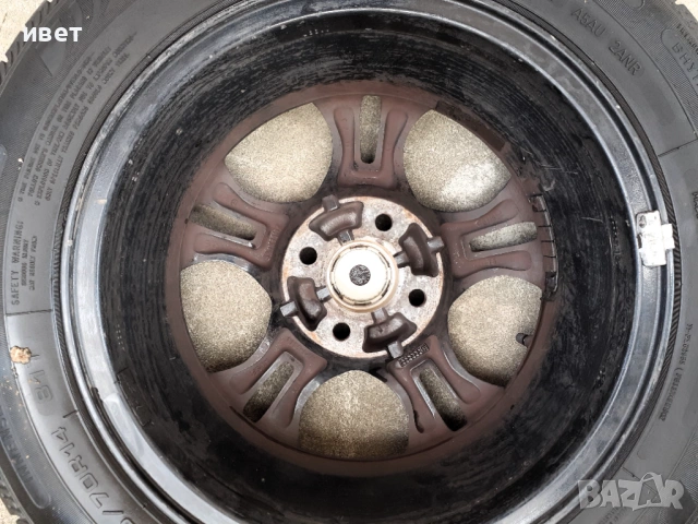 Алуминиеви джанти за Honda Jazz 2005, снимка 5 - Гуми и джанти - 54243273