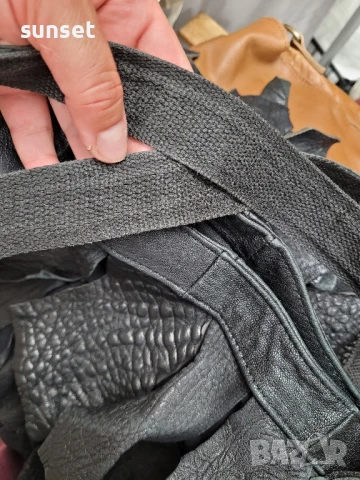 ЕСТЕСТВЕНА кожа голяма чанта рошава, ЕКСТРАВАГАНТНА!, снимка 9 - Чанти - 50655059