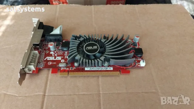 Видео карта AMD Radeon Asus HD EAH5450 HDMI 1024MB GDDR3 64bit PCI-E, снимка 5 - Видеокарти - 47841876