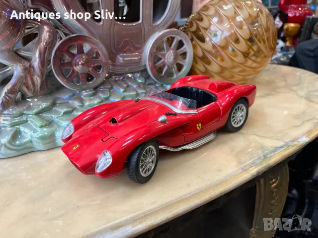 Метална количка Burago - Ferrari Testa Rossa. №5991 Колекционерска метална количка от Бураго - Итали, снимка 1 - Колекции - 47705655