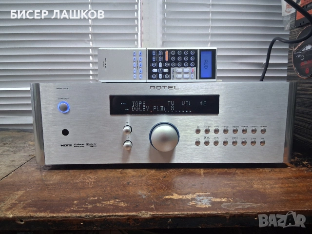 ROTEL RSP-1570, снимка 3 - Ресийвъри, усилватели, смесителни пултове - 53891067