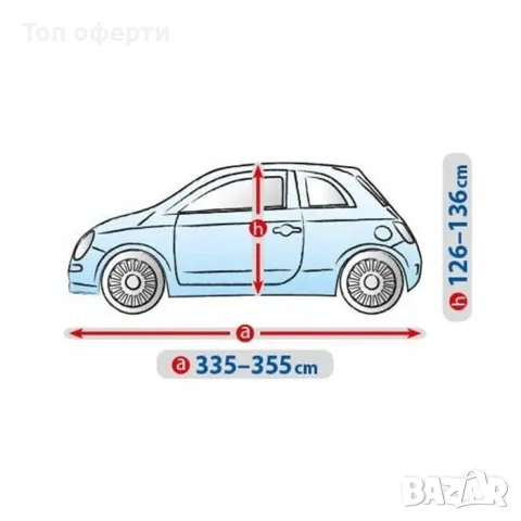 Покривало Kegel серия Mobile размер S3 сиво за хечбек, снимка 2 - Аксесоари и консумативи - 49335064
