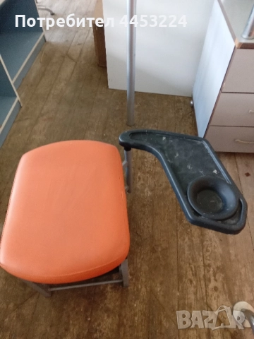 фризьорски, козметичен помощен стол и помощен стол за педикюр , снимка 6 - Фризьорски столове - 51753763