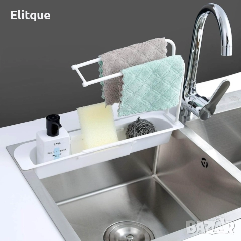 Компактен органайзер за кухненска мивка, снимка 2 - Други стоки за дома - 52862541