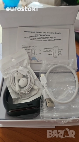 Kufoo Ръчен часовник за запис на глас, дигитален рекордер с гласово активиране за възрастни , снимка 9 - Смарт гривни - 51705550