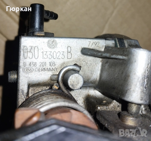 VW 1.3 40KW 54 KC. Карбуратор , снимка 2 - Части - 52665964