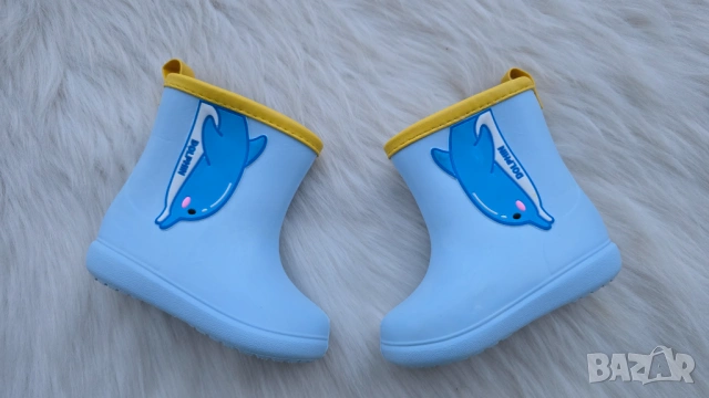 Детски боси гумени ботуши №22 - НОВИ, снимка 11 - Бебешки боти и ботуши - 53507820