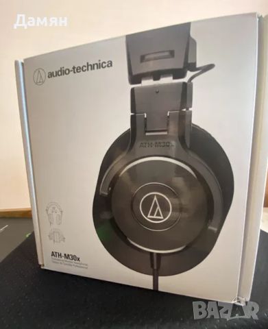 Слушалки Audio-Technica ATH-M30x, снимка 2 - Слушалки и портативни колонки - 46369834