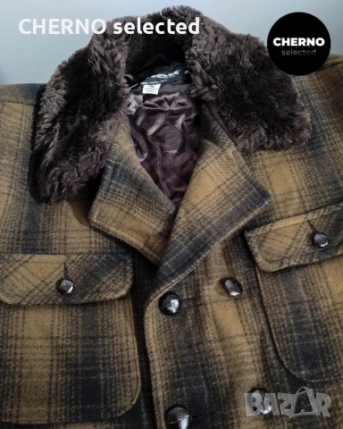 SCHOTT NYC палто с яка от изкуствен косъм – размер XXXL – отлично състояние, снимка 12 - Палта - 53077079