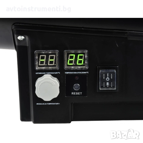 Газов нагревател /калорифер 20kW с термостат и регулатор 11408G, снимка 5 - Отоплителни печки - 51998651