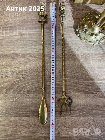 Комплект за камина , снимка 4 - Антикварни и старинни предмети - 52746768