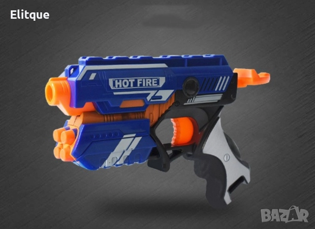 Детски ръчен пистолет с меки куршуми