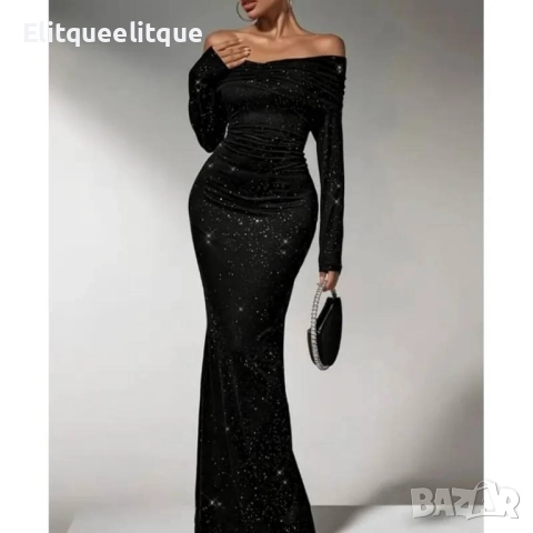 дълга рокля, снимка 2 - Рокли - 52417361