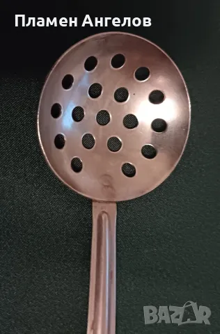 перфорирана лъжица-черпаче, снимка 3 - Прибори за хранене, готвене и сервиране - 49488050