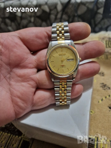Цитизен citizen автомат позлатен и метал, снимка 7 - Мъжки - 53293457