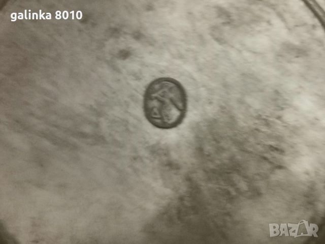 Стари Немски цинкови чинийки, снимка 4 - Антикварни и старинни предмети - 46460130