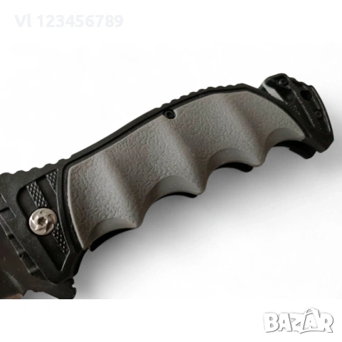 Сгъваем нож Browning Rescue 120x220 - сив полимер, снимка 3 - Ножове - 53807695