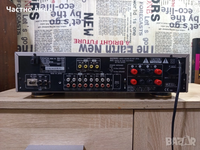 Ресивър"Denon"DRA-435R, снимка 7 - Ресийвъри, усилватели, смесителни пултове - 53749462