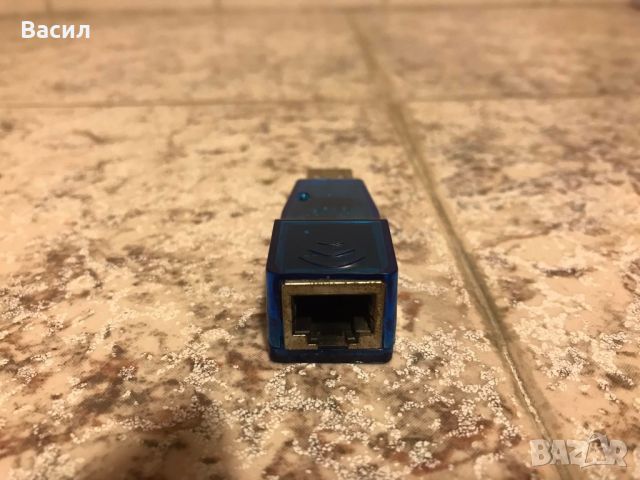 Мрежови адаптер DF17016, USB към Lan 100, снимка 2 - Кабели и адаптери - 46073147