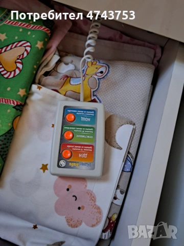 Бебешко легло 3 в 1 Lorelli Maxi Plus, Бяло/Лилаво, снимка 3 - Бебешки легла и матраци - 53564957