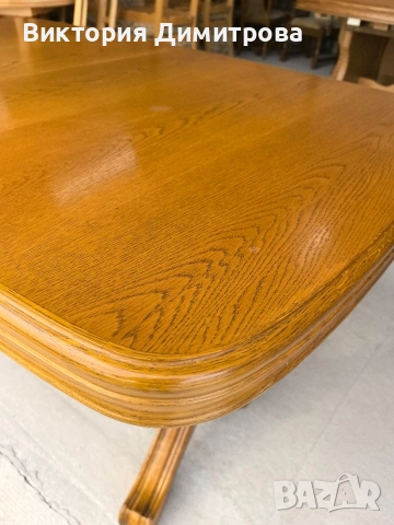 Разтегателна трапезна маса 2,60 м. (01-143.1), снимка 3 - Маси - 54152233