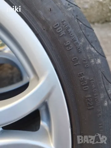 17ки 4*98 ET39 с гуми Pirelli 215/45/17  DOT1221, снимка 4 - Гуми и джанти - 49413765