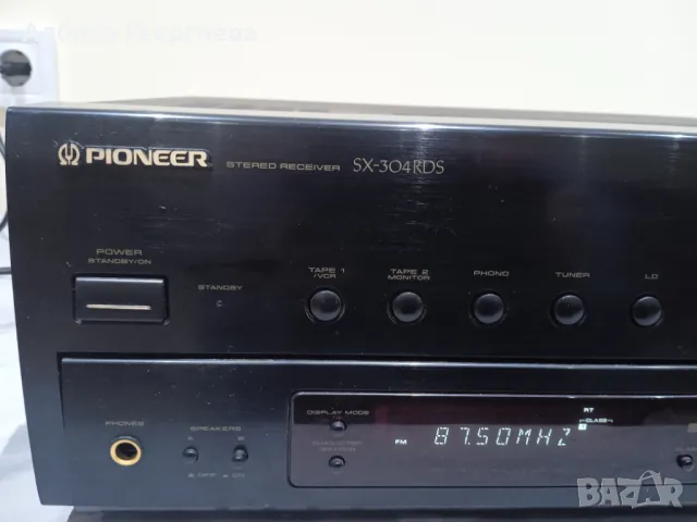 Стерео усилвател PIONEER sx-304 RDS, снимка 3 - Ресийвъри, усилватели, смесителни пултове - 48294711