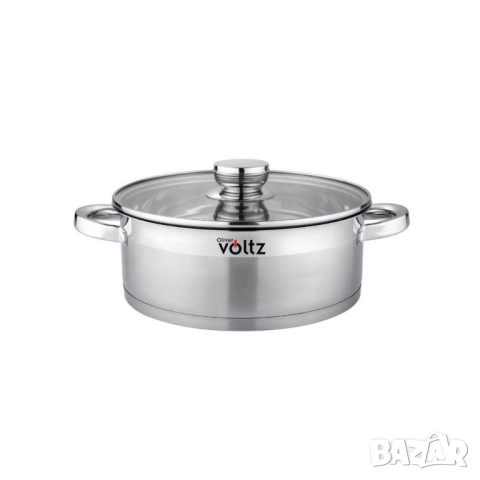 Тенджера Voltz Плитка, Индукция, Неръждаема стомана, снимка 2 - Други - 52032418