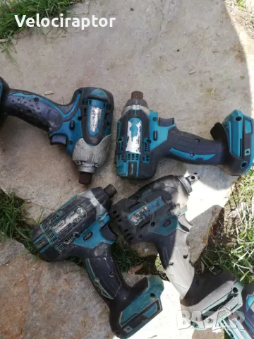Makita ударен винтоверт, винтоверт и ъглошлайф.