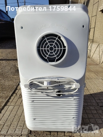 Мобилен климатик Haier в гаранция , снимка 3 - Климатици - 52432741