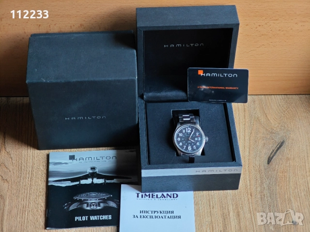 БАРТЕР Hamilton Khaki Field Officer Auto 44 mm, снимка 2 - Мъжки - 52882465