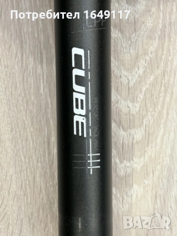 Алуминиево колче CUBE CPP[30,9mm/300mm] с нова седалка, снимка 3 - Части за велосипеди - 54081121
