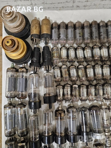 Лот: над 210 броя електронни лампи., снимка 3 - Друга електроника - 53760165